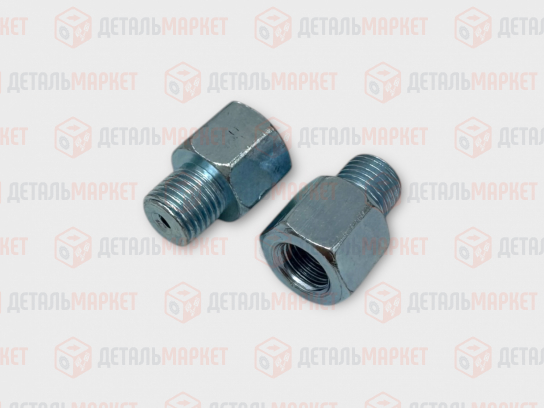 Штуцер ГАЗ-3302 переходной тормозной системы с М12 на М10 (к-т 2 шт.)
