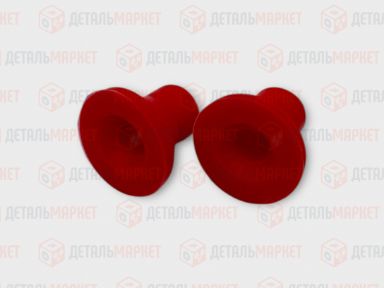 Комплект втулок насоса омывателя 21100 силикон красный (2 шт.)
