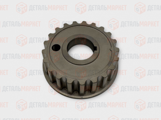 Шкив зубчатый коленвала 21116 (маленький) + шпонка, штифт, шайба